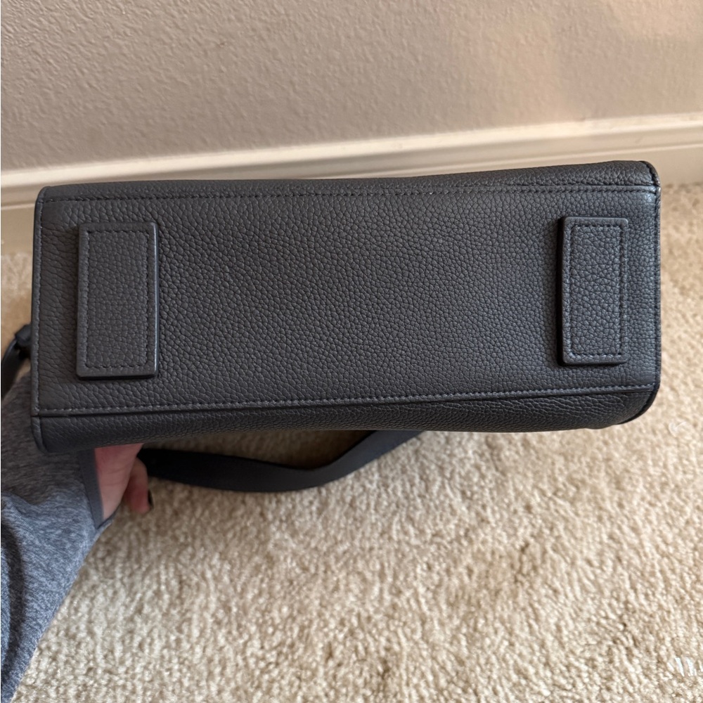 SAINT LAURENT Authentic Grained Calfskin Baby Sac De Jour in gray - Picture 8 of 15